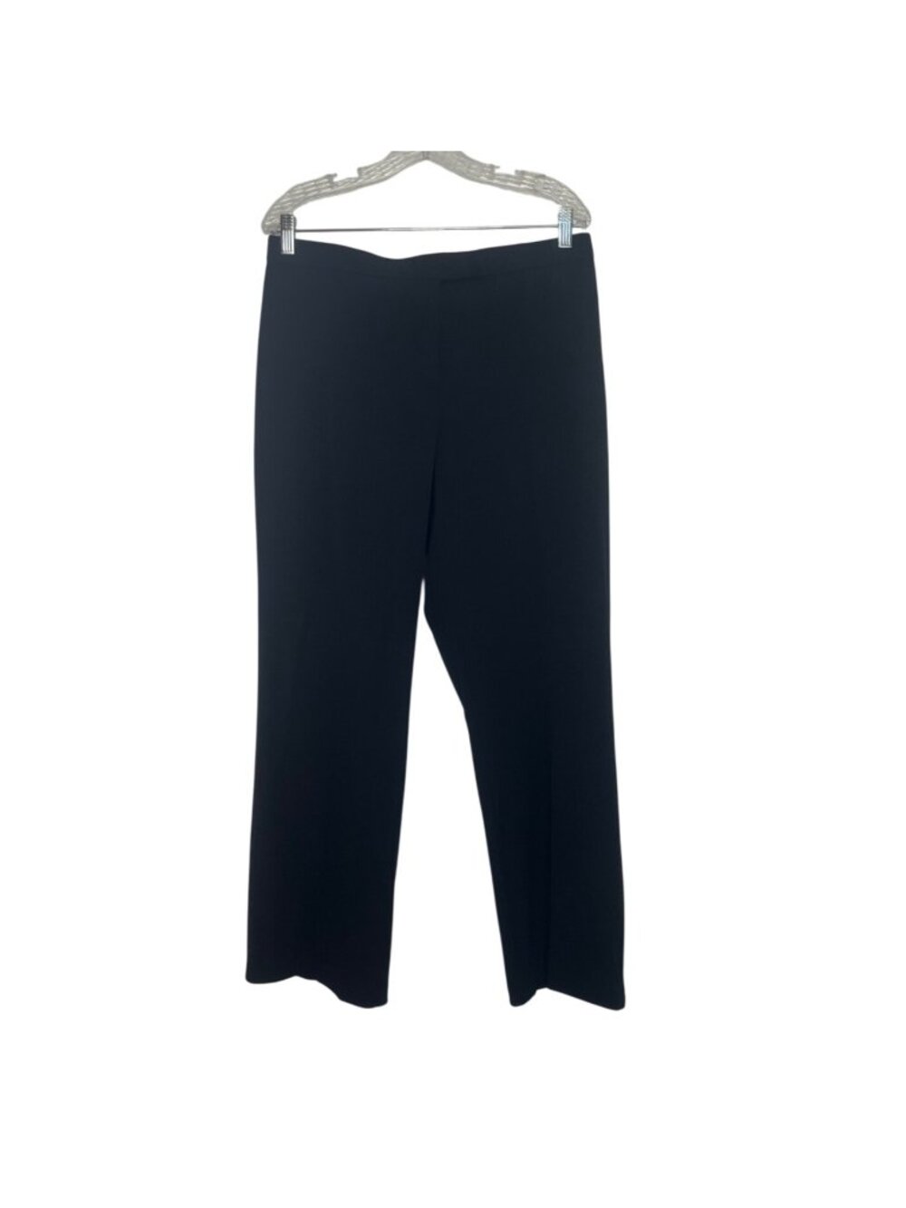 Sag Harbor Stretch Slimming Pants Petite Size 12P Black New Office Work